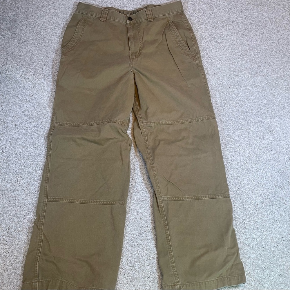Ruff Hewn Mens Khaki Chino Pants Slacks Trousers Size 34x30